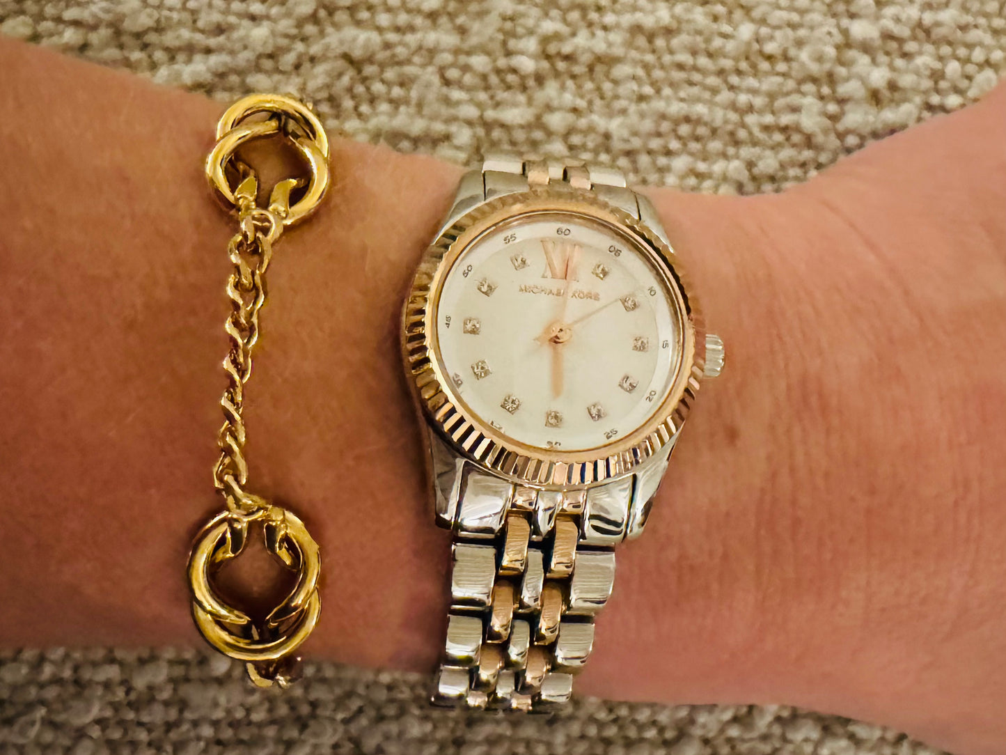 Armband knot love goud