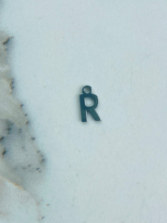 Bedel letter R zilver
