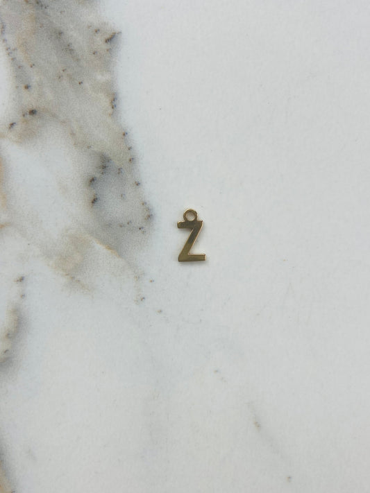 Bedel letter Z goud