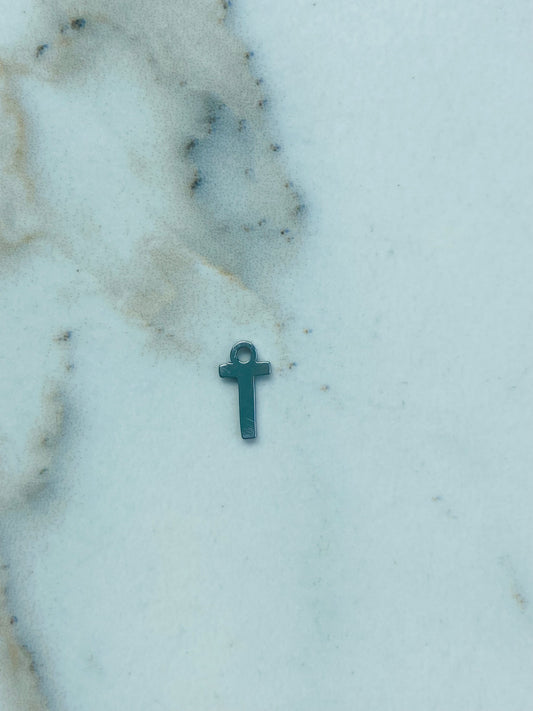 Bedel letter T zilver