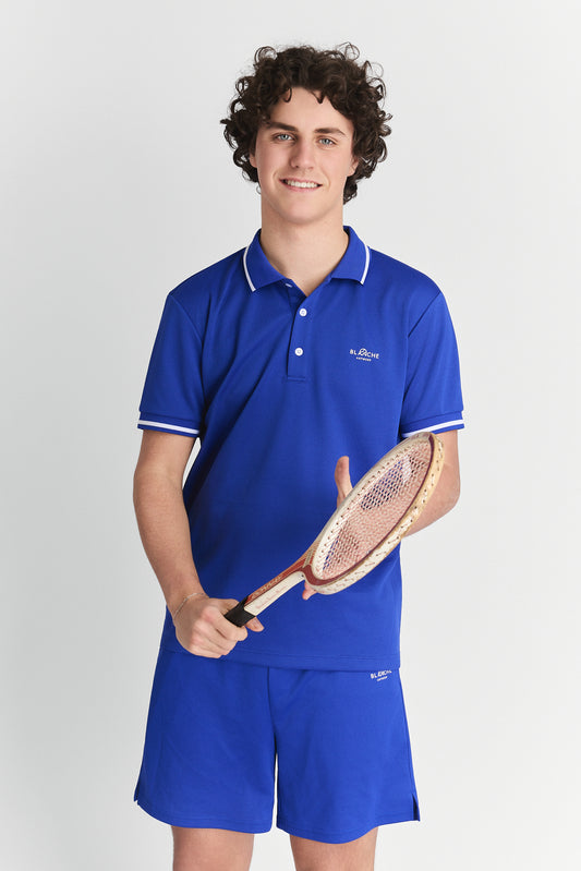 Short blauw