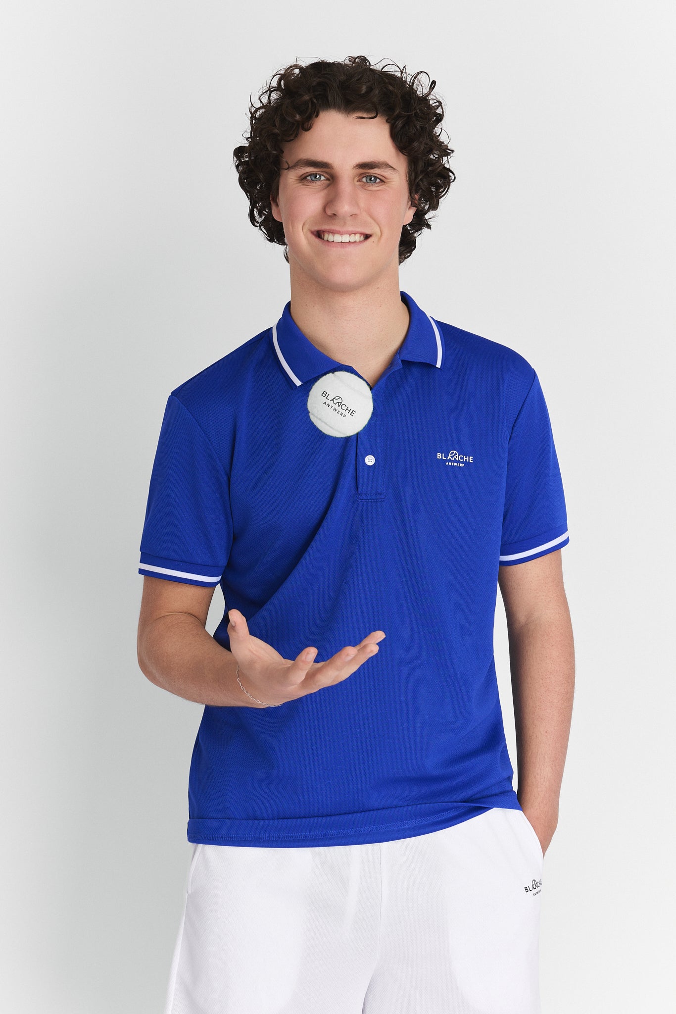 Polo blauw