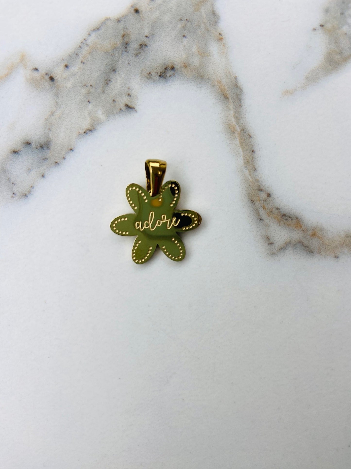 Bedel bloem adore goud